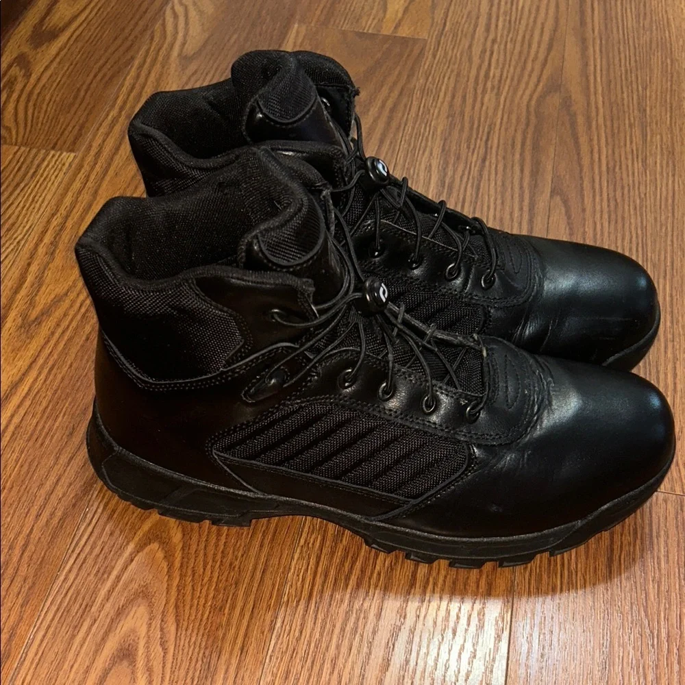 BATES MEN'S TACTICAL SPORT LACE-UP WORK‎ BOOTS - COMPOSITE TOE LIKE NEW 13 EEE